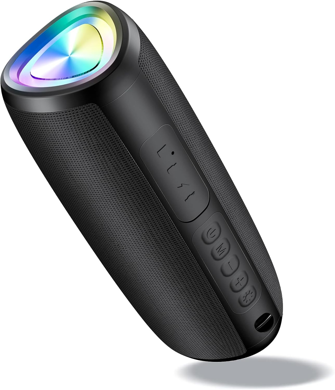 Bluetooth 5.3対応・防水ハンズフリー小型ワイヤレススピーカー【24時間連続再生】