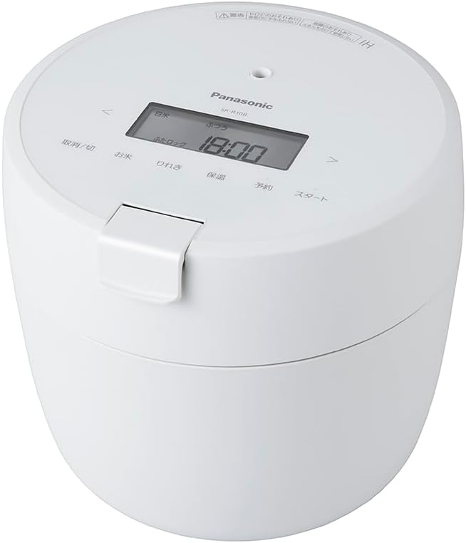 新生活に最適なパナソニック圧力IH炊飯器5合ホワイト SR-R10B-W