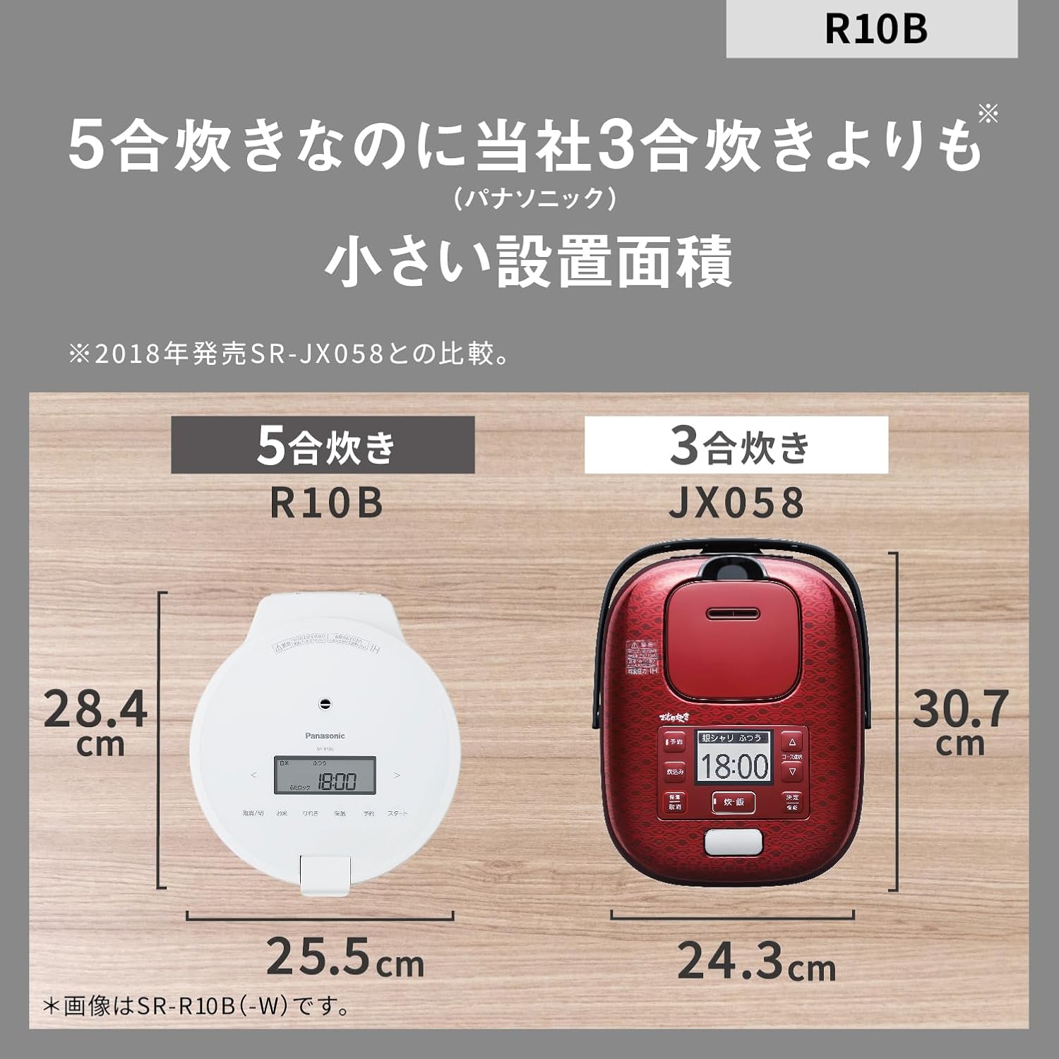 新生活に最適なパナソニック圧力IH炊飯器5合ホワイト SR-R10B-W