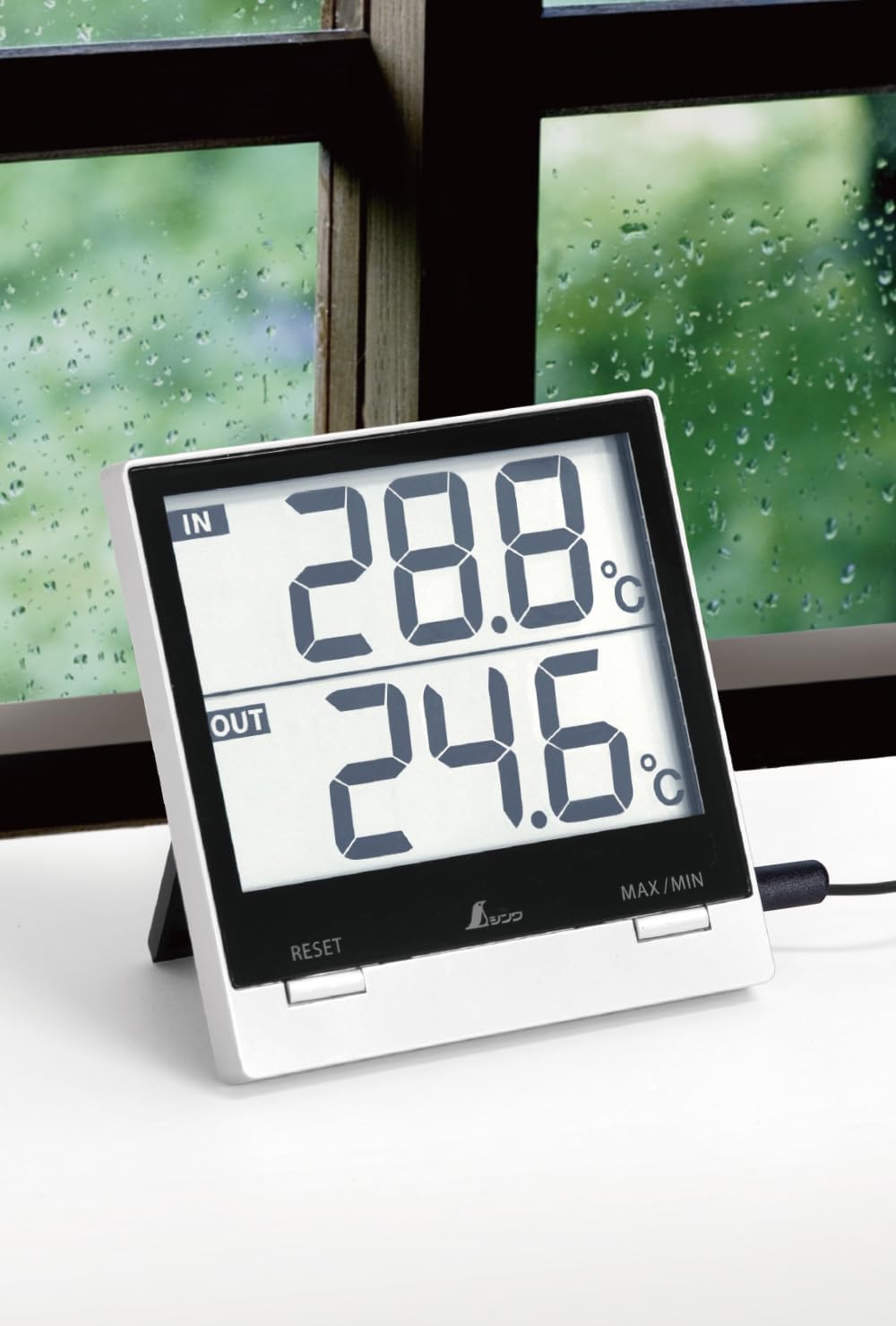 デジタル温度計 Smart C 防水外部センサー付き 最高・最低温度測定用