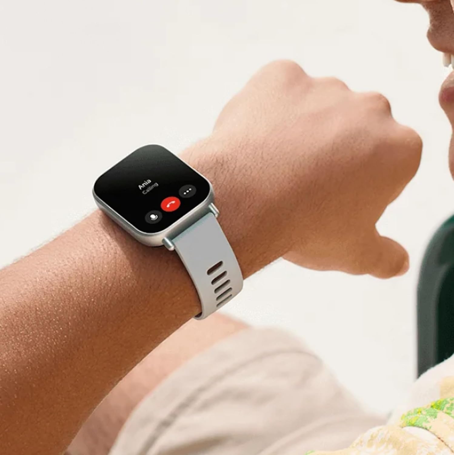 Redmi Watch 5 Active スマートウォッチ 2インチ大画面 18日間バッテリー Bluetooth通話対応 心拍数モニタリング Alexa対応 マットシルバー