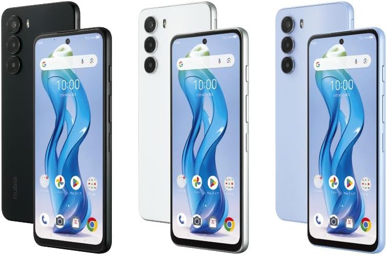 SIMフリー nubia S 5G スマートフォン本体（ワイモバイル版・ブラック）