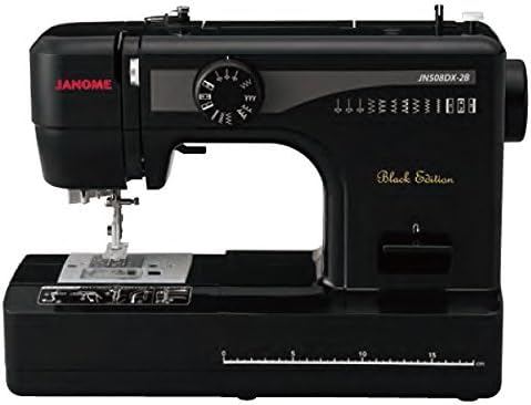 ジャノメ 電動ミシン JN508DX-2B ブラックエディション