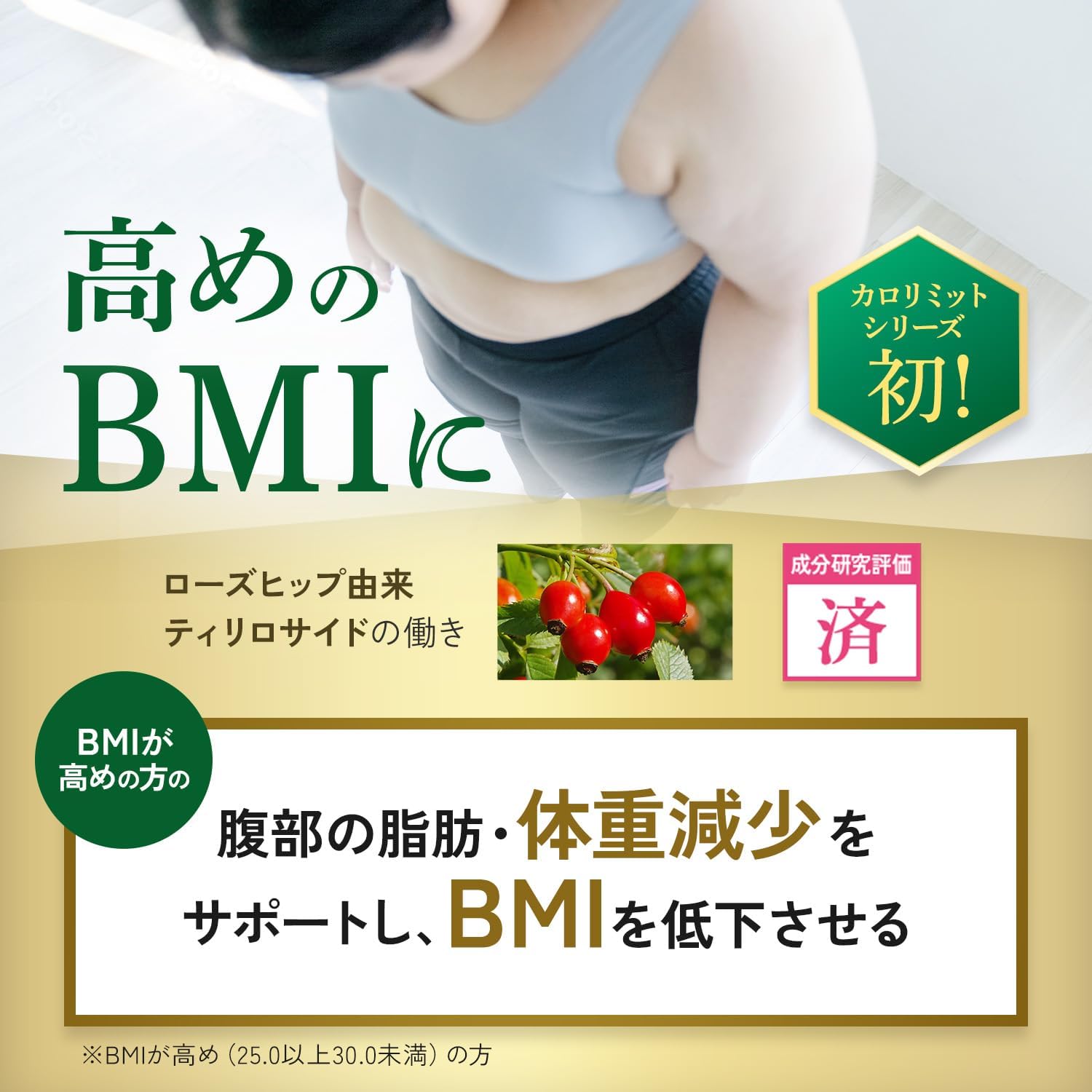 プレミアムカロリミット サプリメント 30日分 - ダイエットサポート【機能性表示食品】