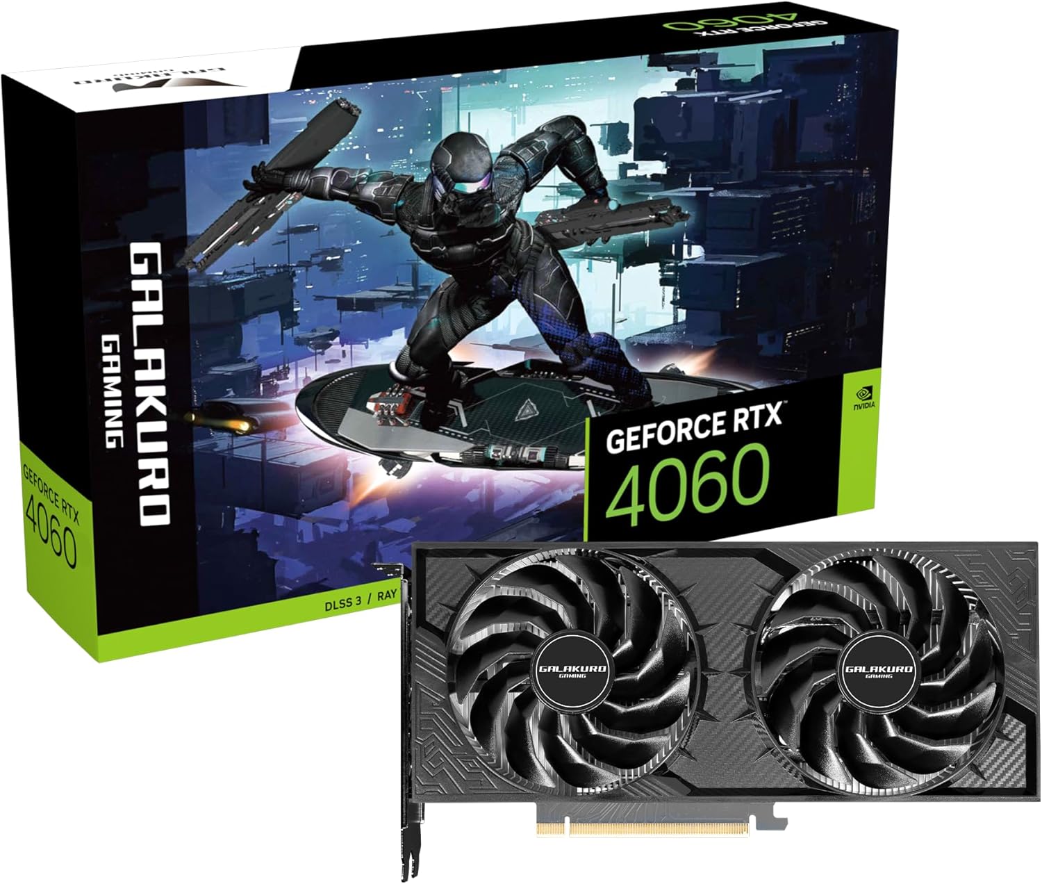 NVIDIA GeForce RTX4060搭載グラフィックボード GDDR6 8GB【国内正規品】