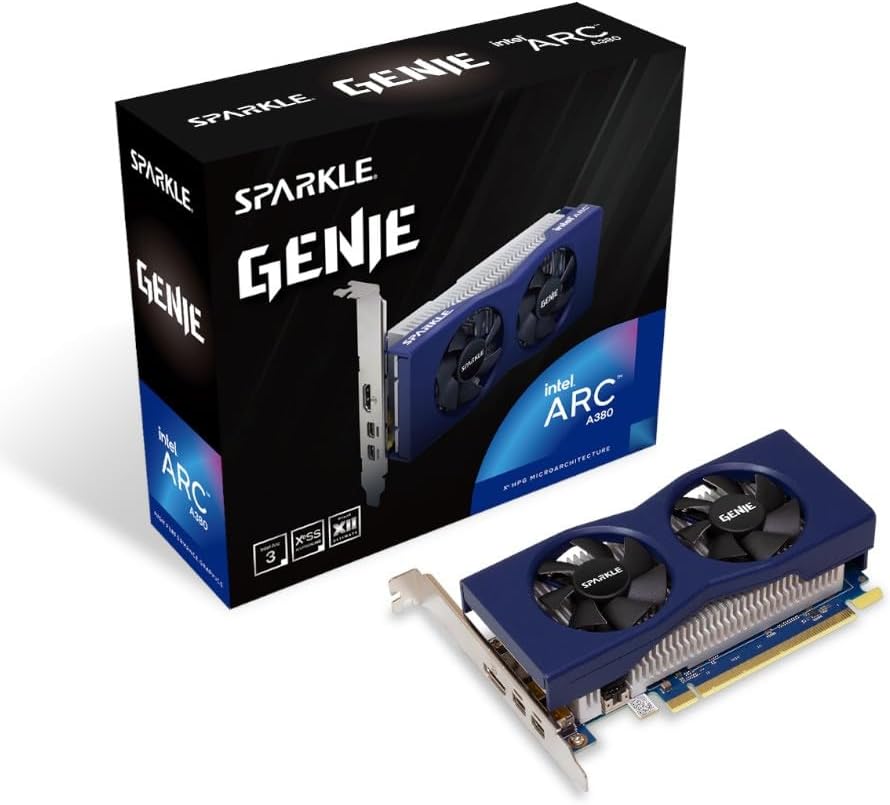 Intel Arc A380搭載「GENIE」シリーズ グラフィックカード【6GB】