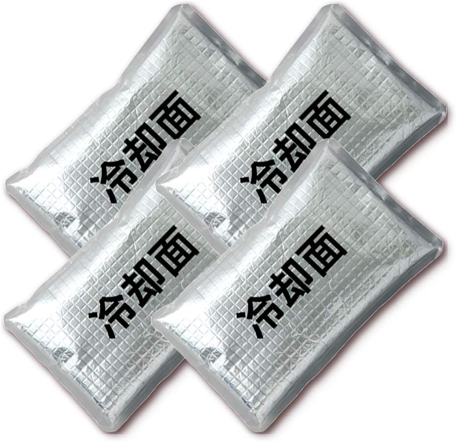 アイスパック 4個セット 日本製 シルバー AZ865933