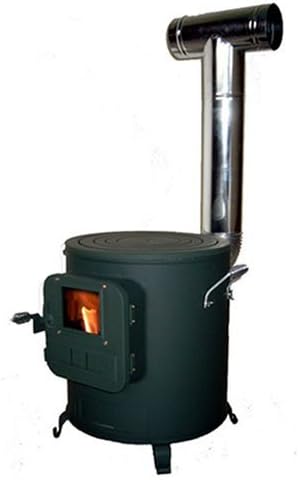 ホンマ製作所 クッキングストーブ φ350xH425mm (煙突含940mm)