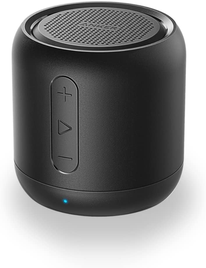 Anker SoundCore Mini コンパクトBluetoothスピーカー ブラック【15時間再生/内蔵マイク/microSD・FMラジオ対応】