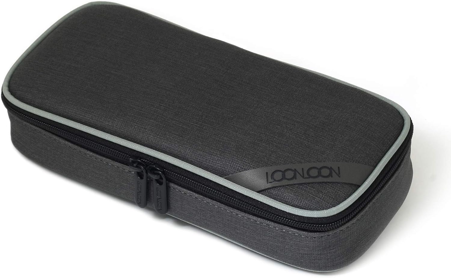 シックグレーの大容量多機能ペンケース - LOONLOON 667