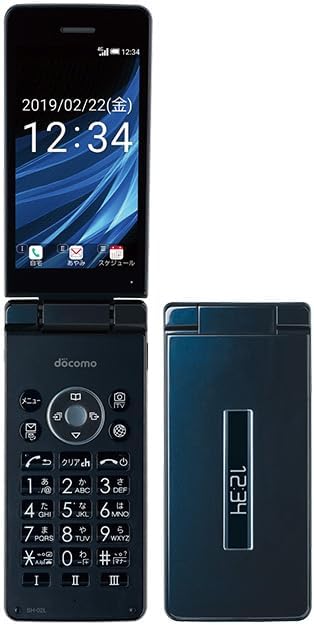 【整備済み品】SHARP AQUOS ケータイ docomo 2018年冬春モデル 折りたたみ 800万画素 防水 ゴールド 125g セカンドオリジナルクロス付き