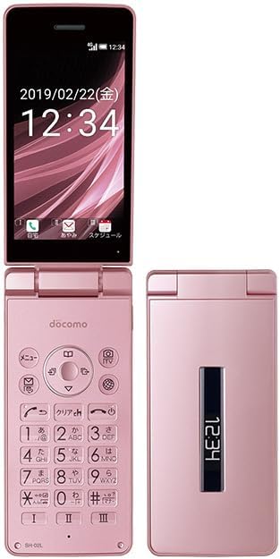 【整備済み品】SHARP AQUOS ケータイ docomo 2018年冬春モデル 折りたたみ 800万画素 防水 ゴールド 125g セカンドオリジナルクロス付き