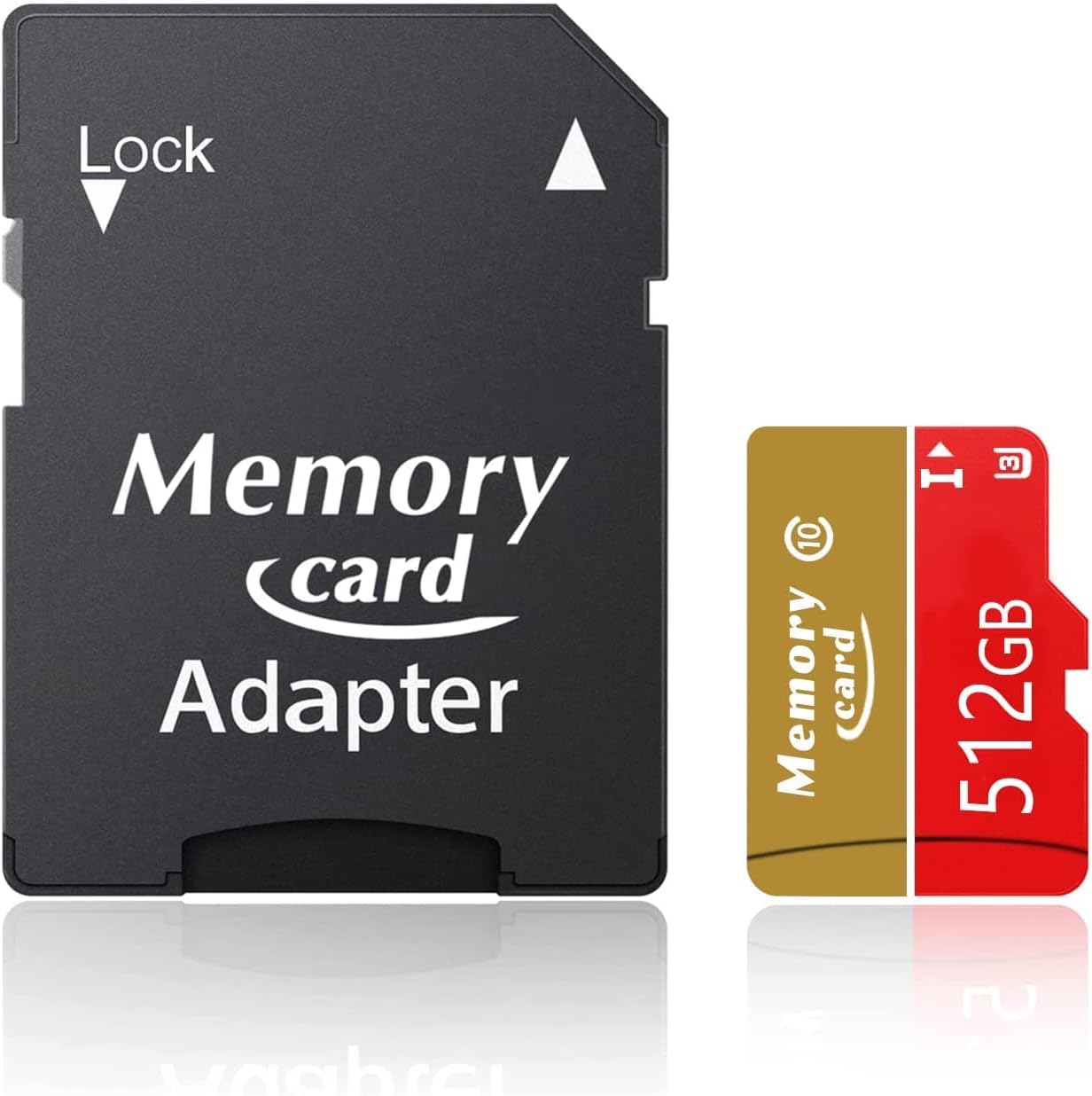 512GB 超高速メモリーカード U3/C10 4K UHD対応 スマホ・タブレット用