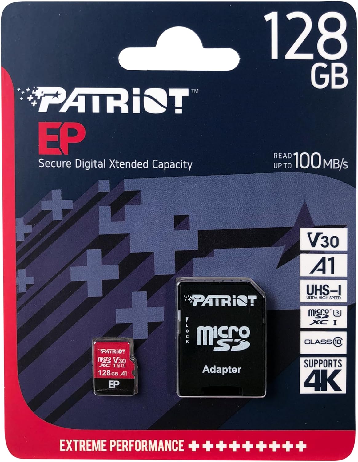 Androidスマートフォン・タブレット最適化 128GB MicroSDカード PEF128GEP31MCX Full HD&4K対応