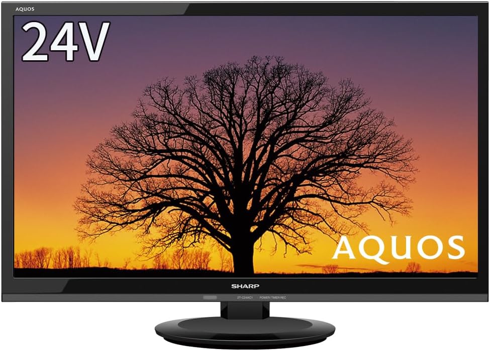 AQUOS 24V型 液晶テレビ 外付けHDD対応 2T-C24AC1