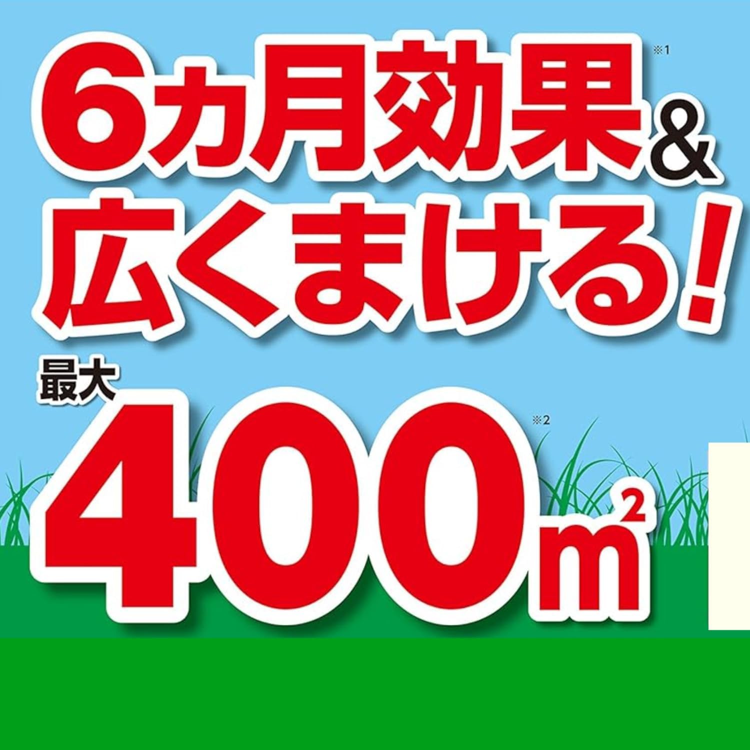 6ヶ月効果持続の除草剤「フマキラー カダン除草王」2kg 家庭用