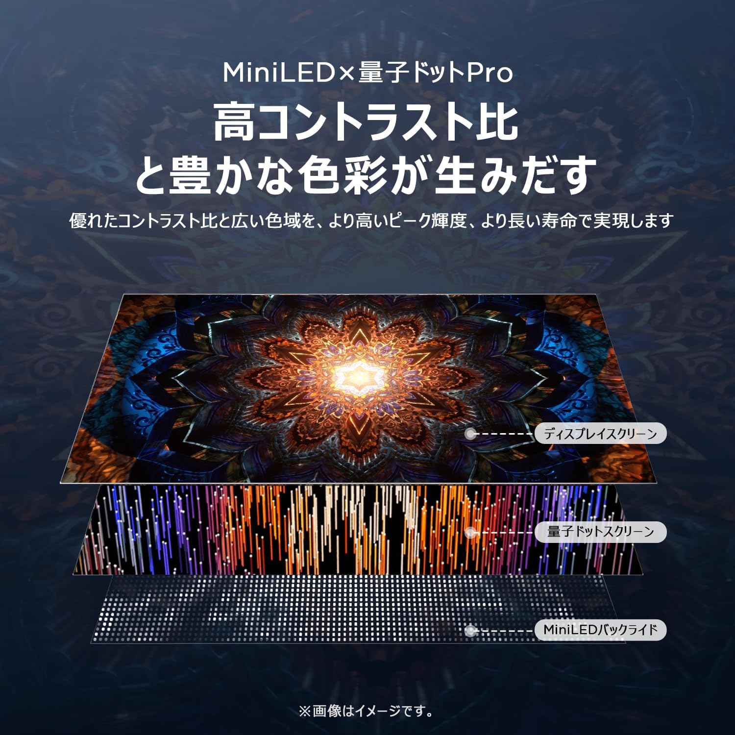 75V型 4K液晶テレビ TCL 75QM8B 量子ドットMiniLED Google TV Alexa対応 HDMI2.1 2024年モデル
