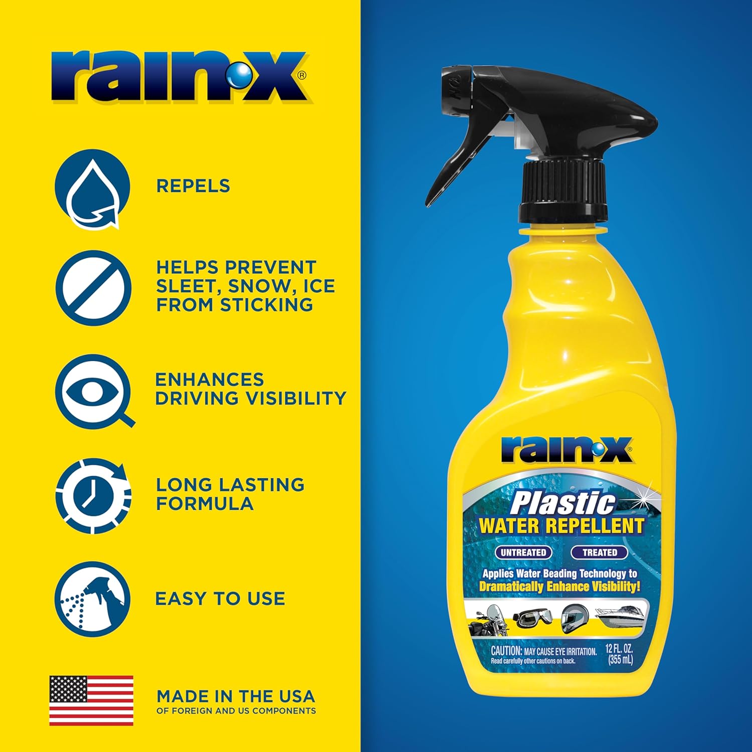 プラスチック用ウォーターリペレント 355ml - Rain-X
