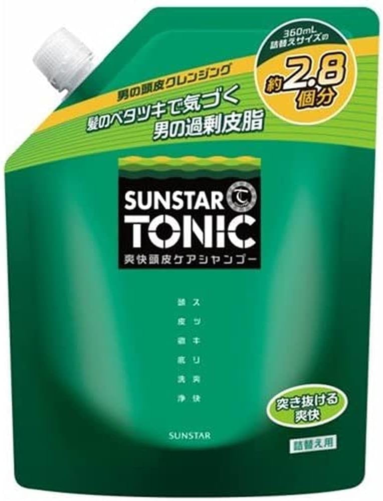 爽快頭皮ケア サンスター トニックシャンプー 詰替え用 1000mL