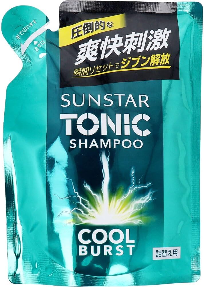 爽快頭皮ケアシャンプー【サンスタートニック】シトラスハーブ詰替え用340mL