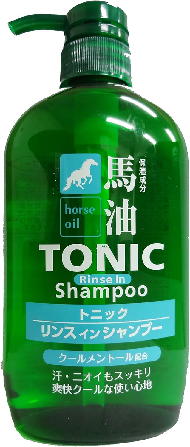 馬油トニックリンスインシャンプー 600ml