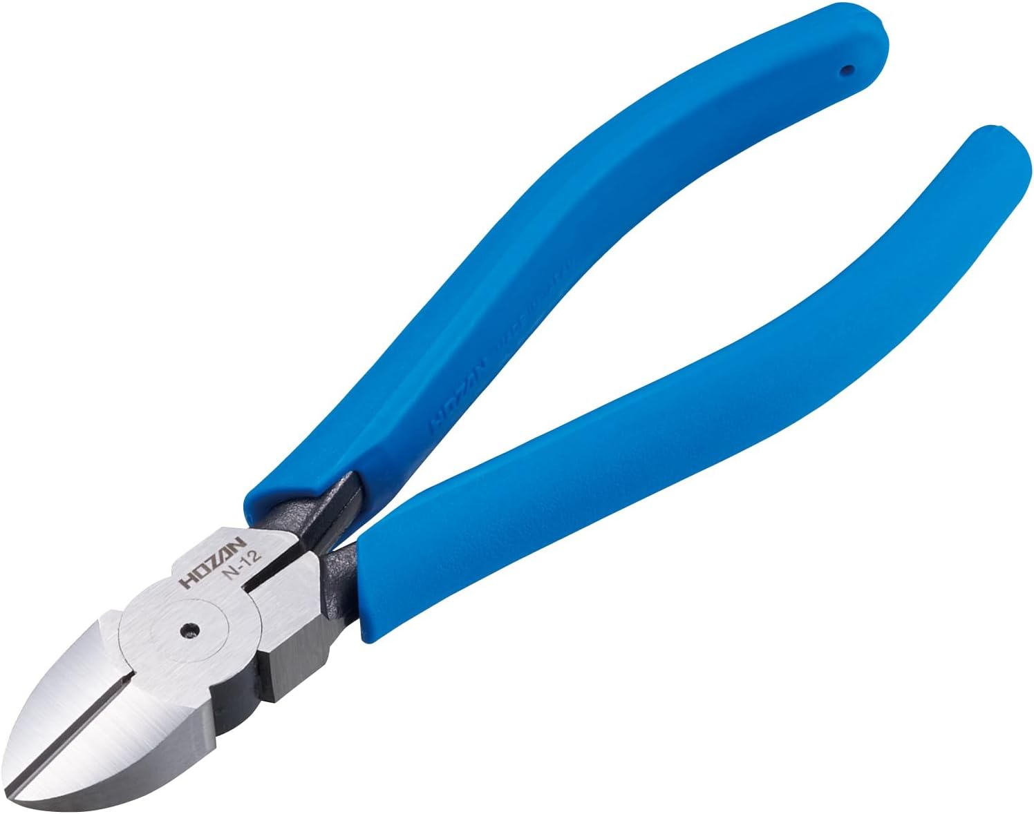 強力な切断力を持つホーザン電工用ニッパー N-12（全長163mm）