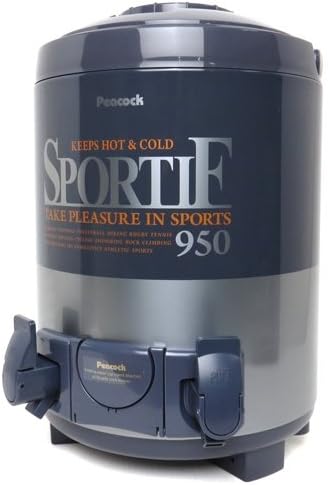 日本製 ダブルコックキーパージャグ 9.5L 保冷・保温 ブルーグレー