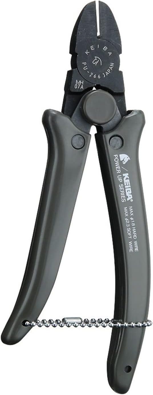パワーアップニッパー グレー 165mm ケイバ