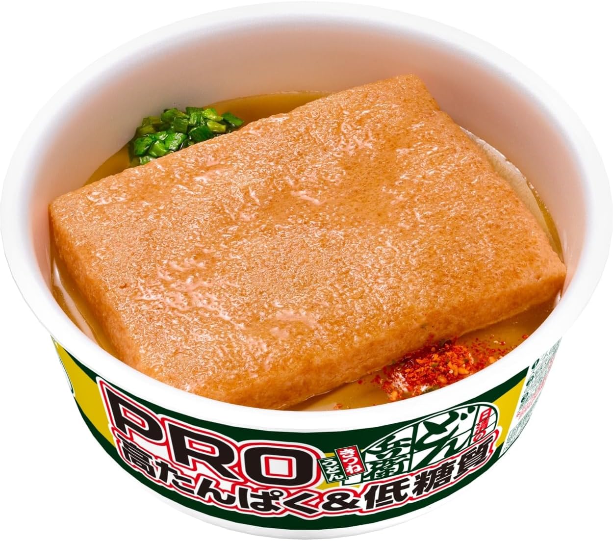 高たんぱく・低糖質 どん兵衛PRO きつねうどん 86g ×12個