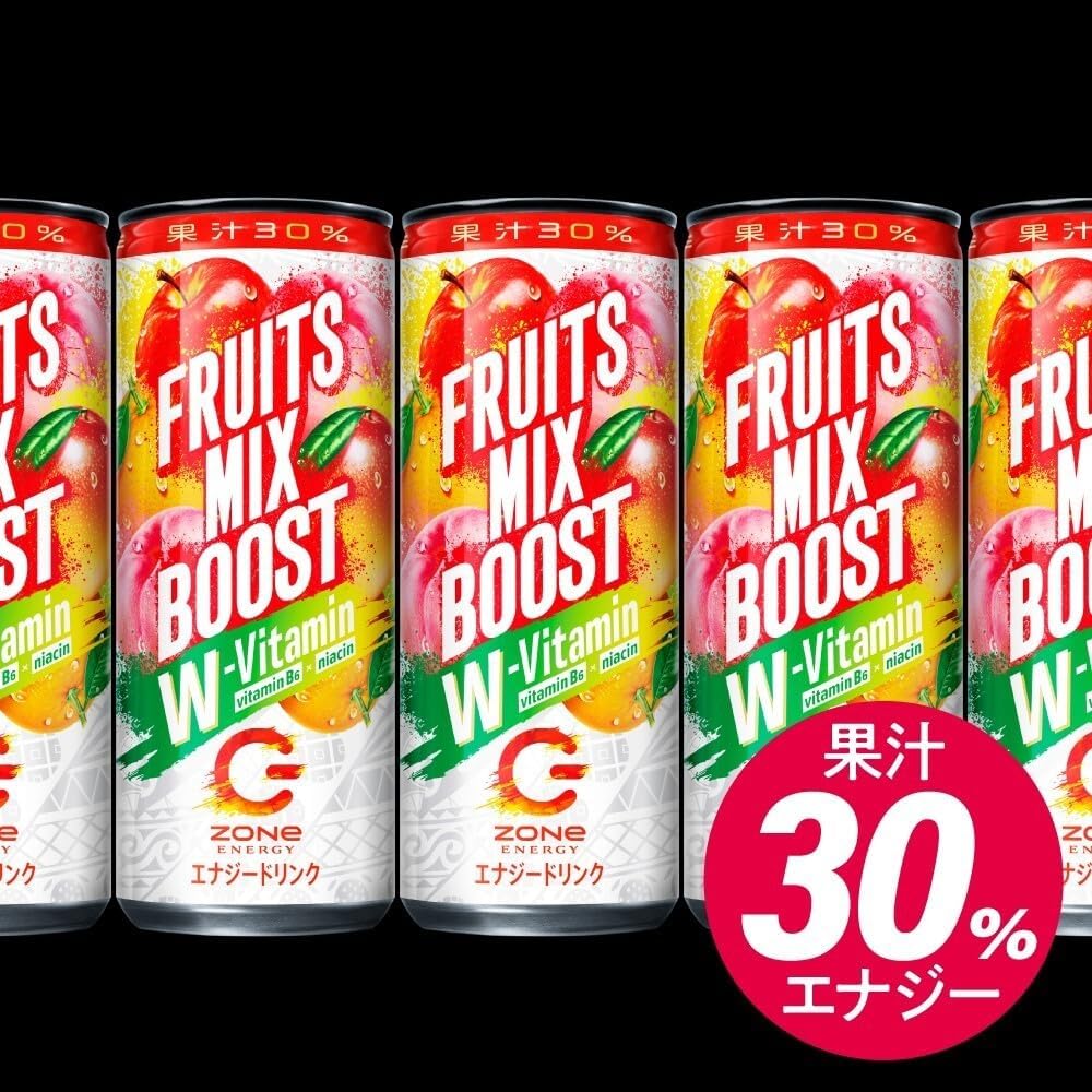 ZONe(ゾーン) エナジーフルーツミックス 240ml×30本缶