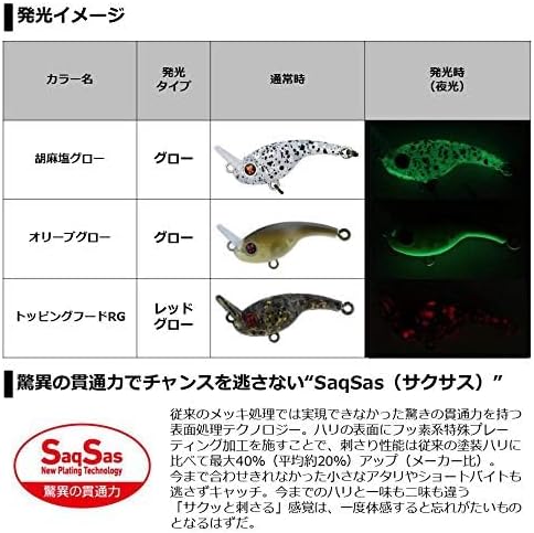 リバクラ30S 2.5g - ダイワの高性能ルアー