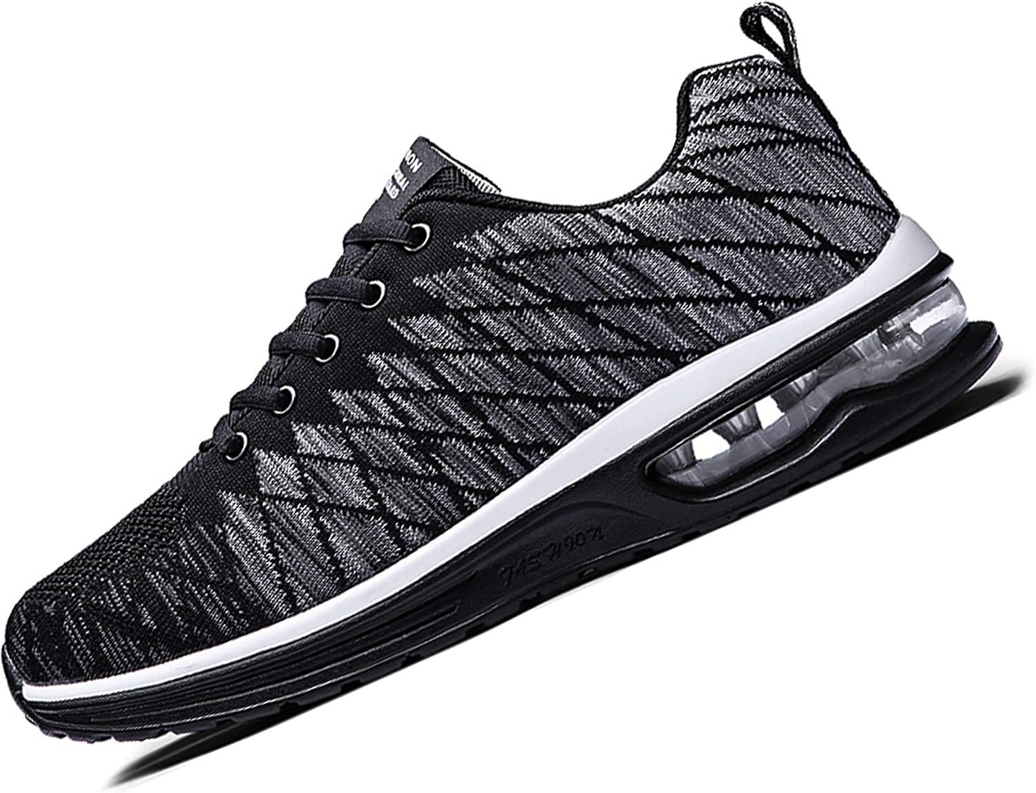 エアクッション厚底スニーカー メンズ・レディース用 軽量・防滑・通気性 ジョギング・ウォーキング用