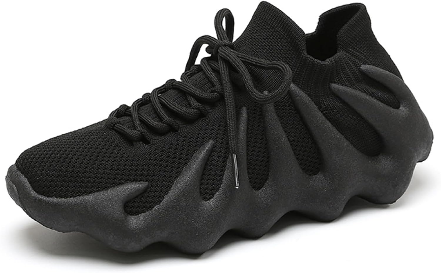 軽量メッシュスニーカー メンズ | 通気性ウェーブソールのスポーツ・ランニングシューズ