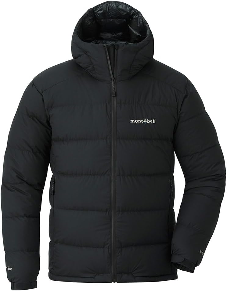13周年記念 モンベル パーマフロストライトダウンパーカ メンズ ブラック トレッキング・雪山用