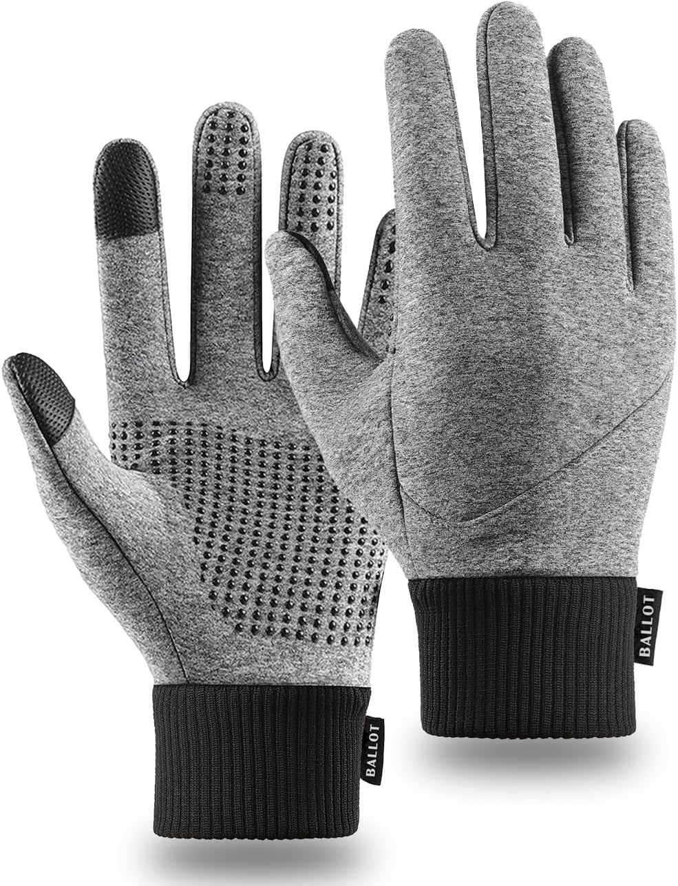 防寒スマホ対応手袋 メンズ 防水裏起毛 てぶくろ