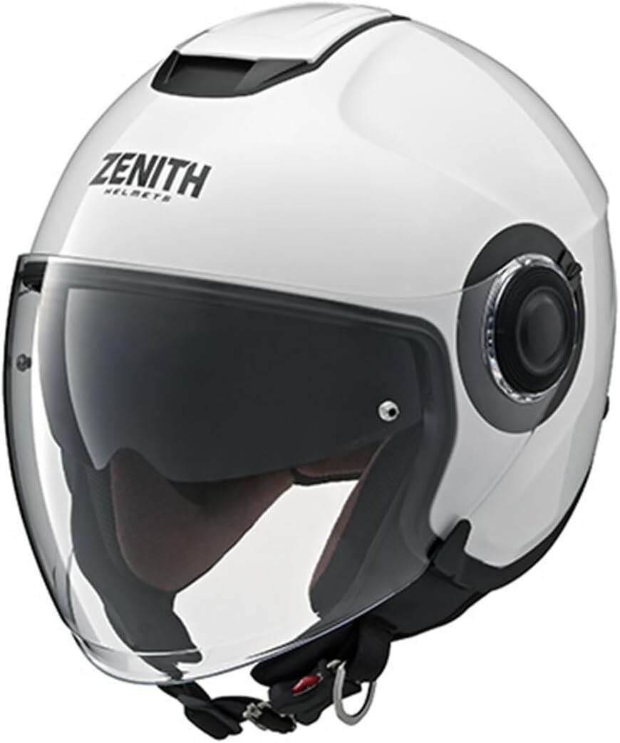 バイクヘルメット YJ-22IIZENITH オープンジェット パールホワイト Sサイズ
