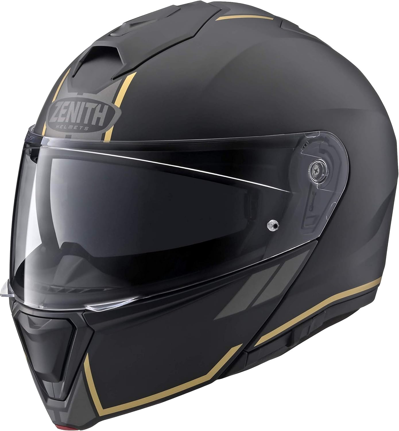 バイクヘルメット YJ-21 ZENITH サンバイザー付き グラフィック GF-01 XLサイズ(60-61cm)