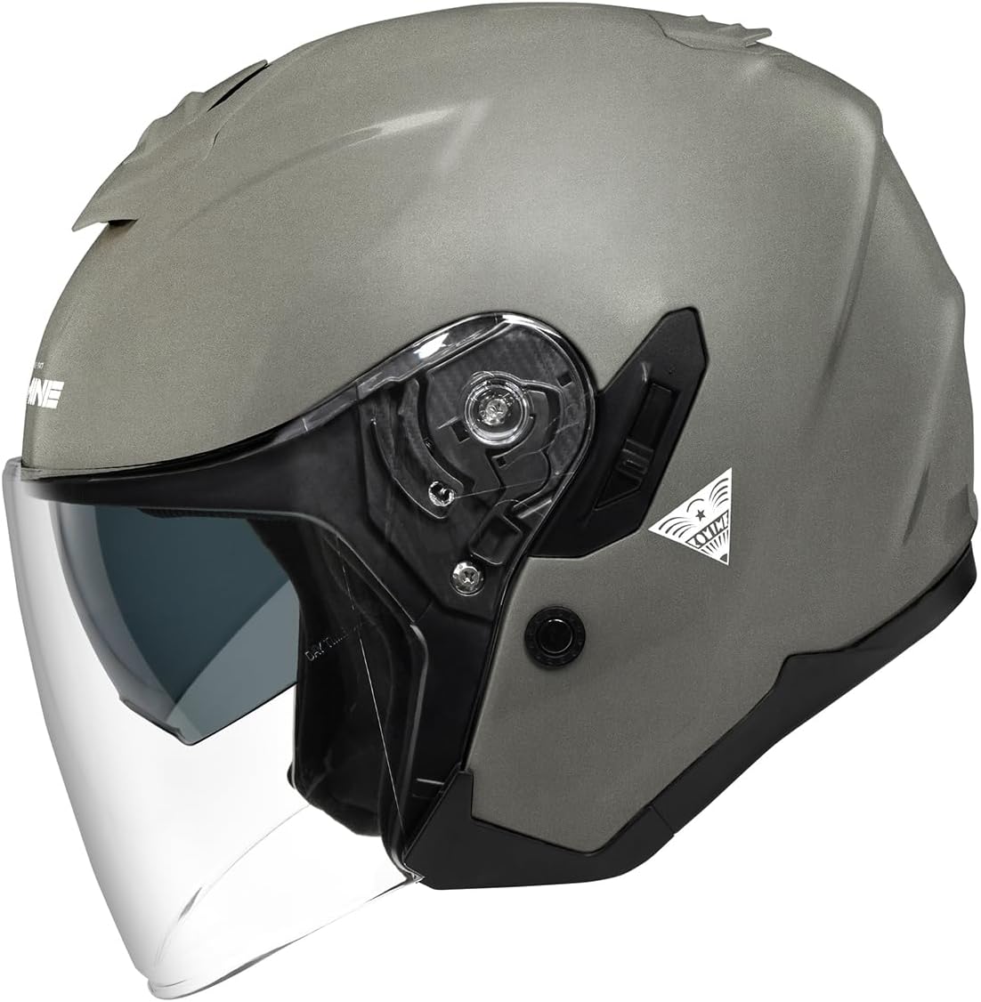 HK-172 FL コンポジット FRP ジェットヘルメット（Gunmetal XL）