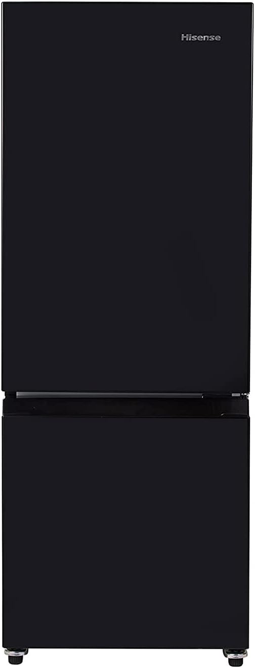 コンパクト2ドア冷蔵庫162L・ブラック・自動霜取り
