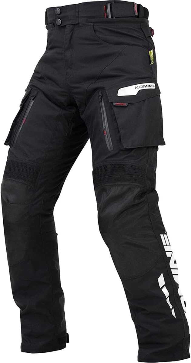 秋冬向け 透湿防水バイクパンツ GERMANIA PK-9141 Black L