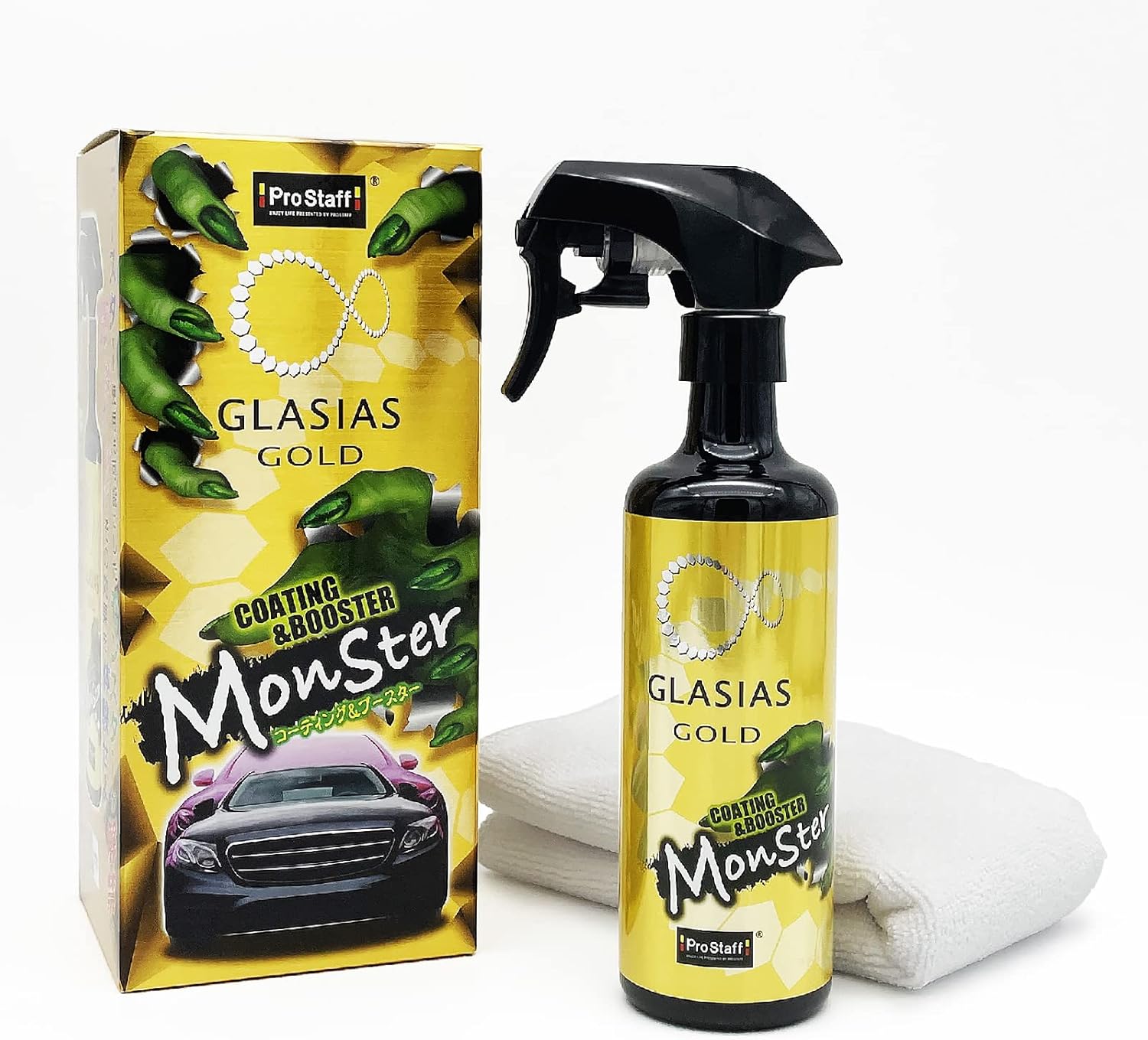 洗車用品 ガラス系ボディコーティング剤 モンスタータイプ 300ml