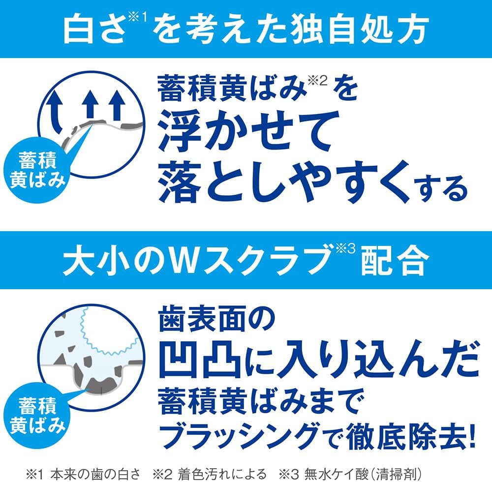 クリニカ アドバンテージ+ホワイトニングハミガキ クリアミント 130g×3個セット＋フロス付き [医薬部外品]