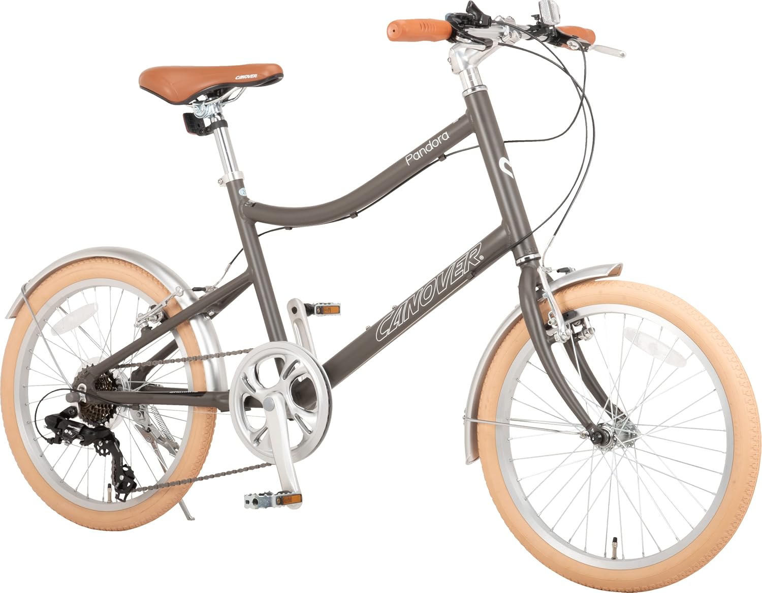 20インチ小径自転車 カノーバー(CANOVER) 7段変速 アルミフレーム CA-MV001
