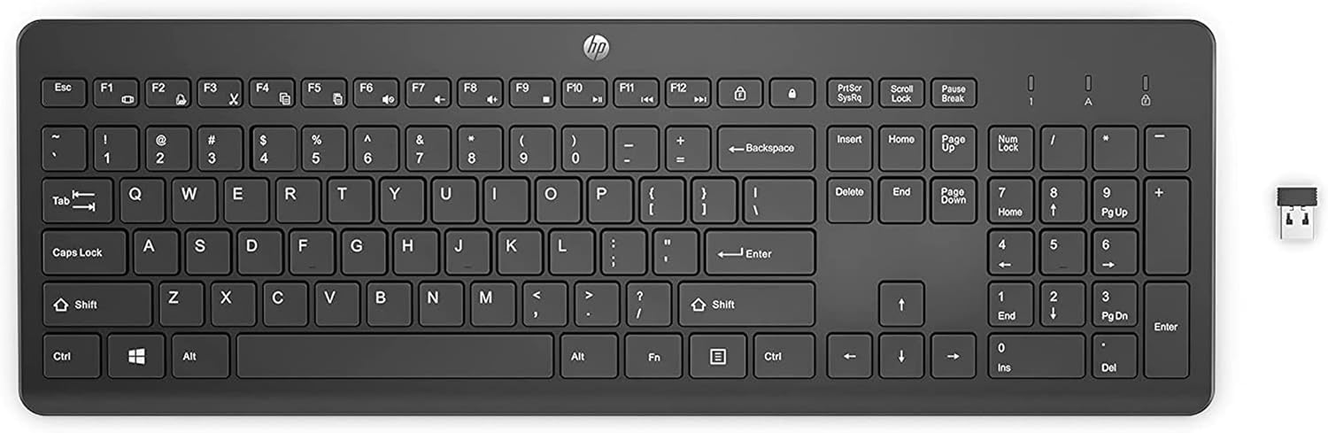 HP ワイヤレスキーボード 英語配列 US版 Mac・Windows対応【国内正規品】