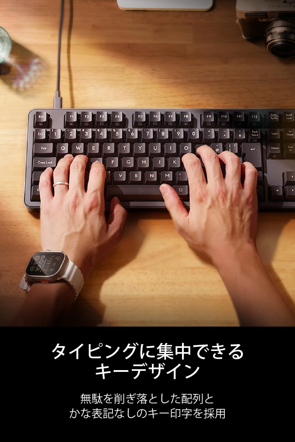 エレコム 有線メカニカルキーボード Leggero フルサイズ Nキーロールオーバー 赤軸 グレー