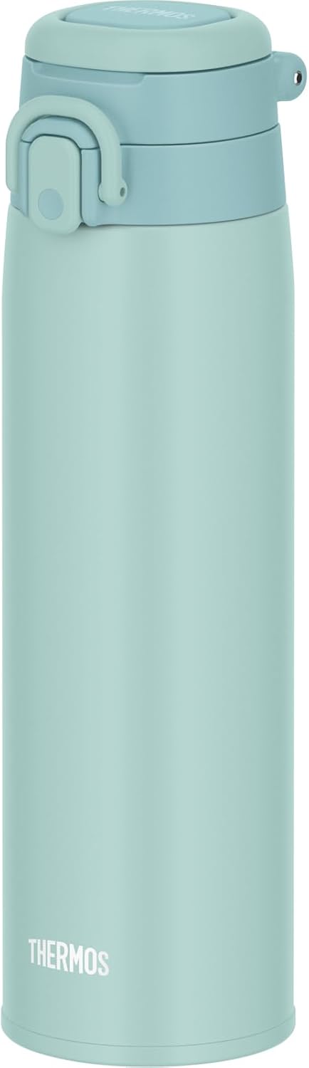 真空断熱サーモス水筒 キャリーループ付き 750ml ミントブルー