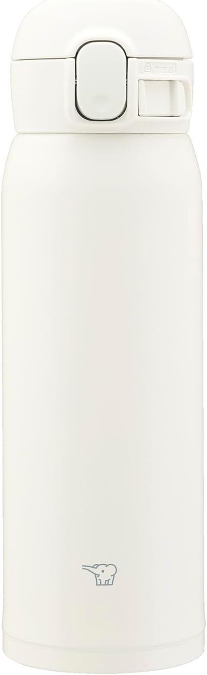象印マホービン 480ml ワンタッチマグ 軽量コンパクト 保温・保冷 マットホワイト