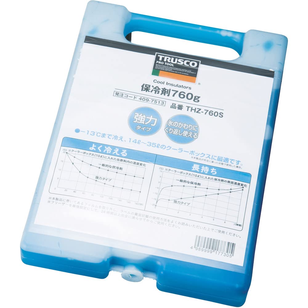 保冷剤 760g 強冷タイプ 防災用 日本製 THZ-760S