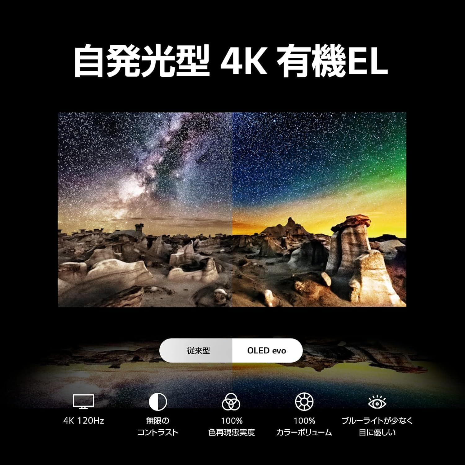 2023年モデル LG 65型 有機ELテレビ 4Kチューナー内蔵 スマート Alexa搭載