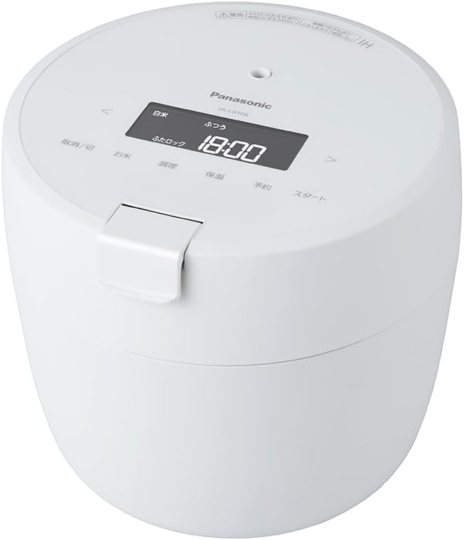 パナソニック 5合圧力IH炊飯器 自動調理鍋 ホワイト SR-CR10B-W